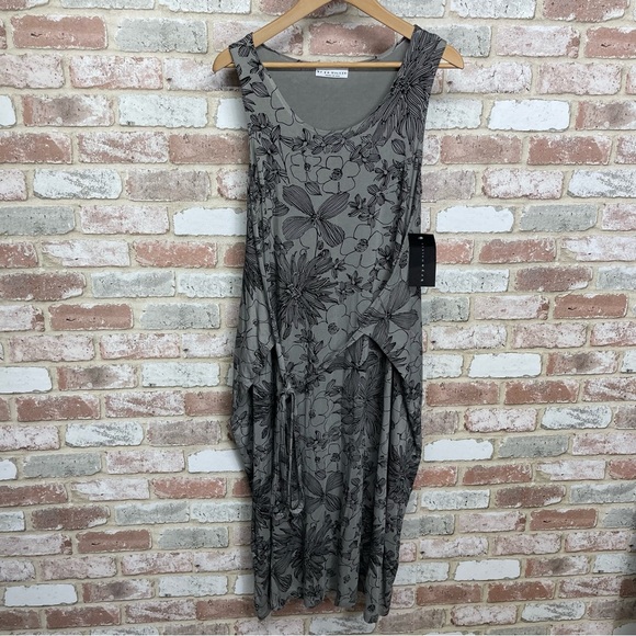 Bryn Walker Floral Print Tie Dress - Picture 2 of 7